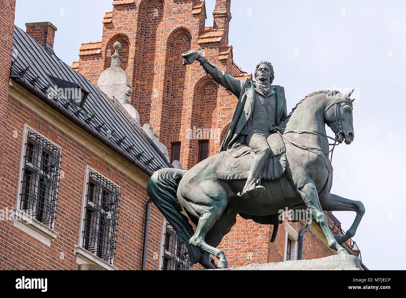 Monument of Tadeusz Kosciuszko at Wawel Castle (Krakow, Poland Stock Photo Alamy