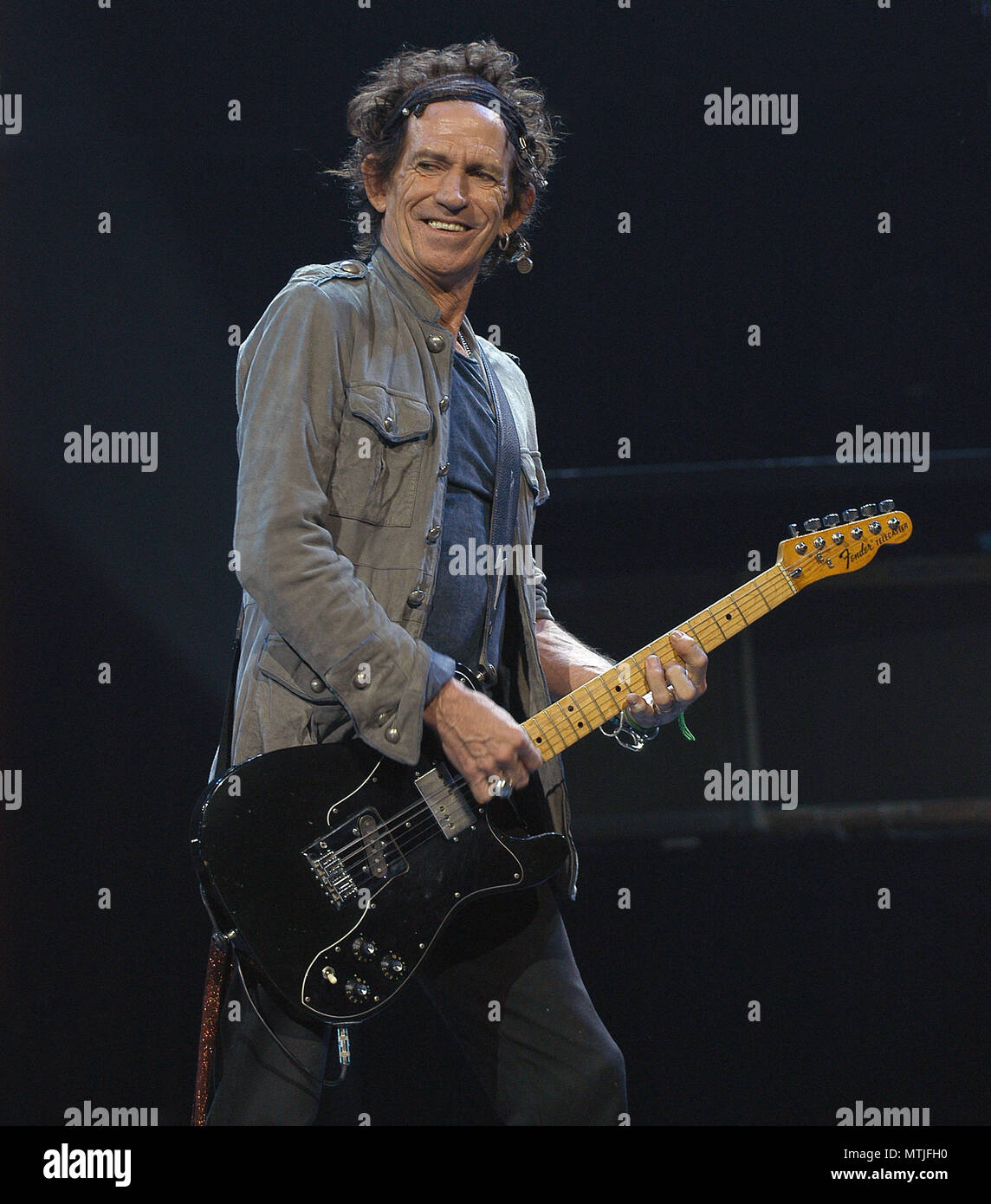 ATLANTA, GA - October 15: Keith Richards of The Rolling Stones