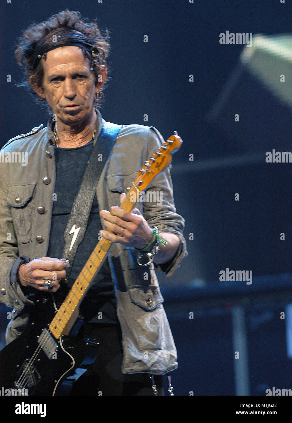 ATLANTA, GA - October 15: Keith Richards of The Rolling Stones