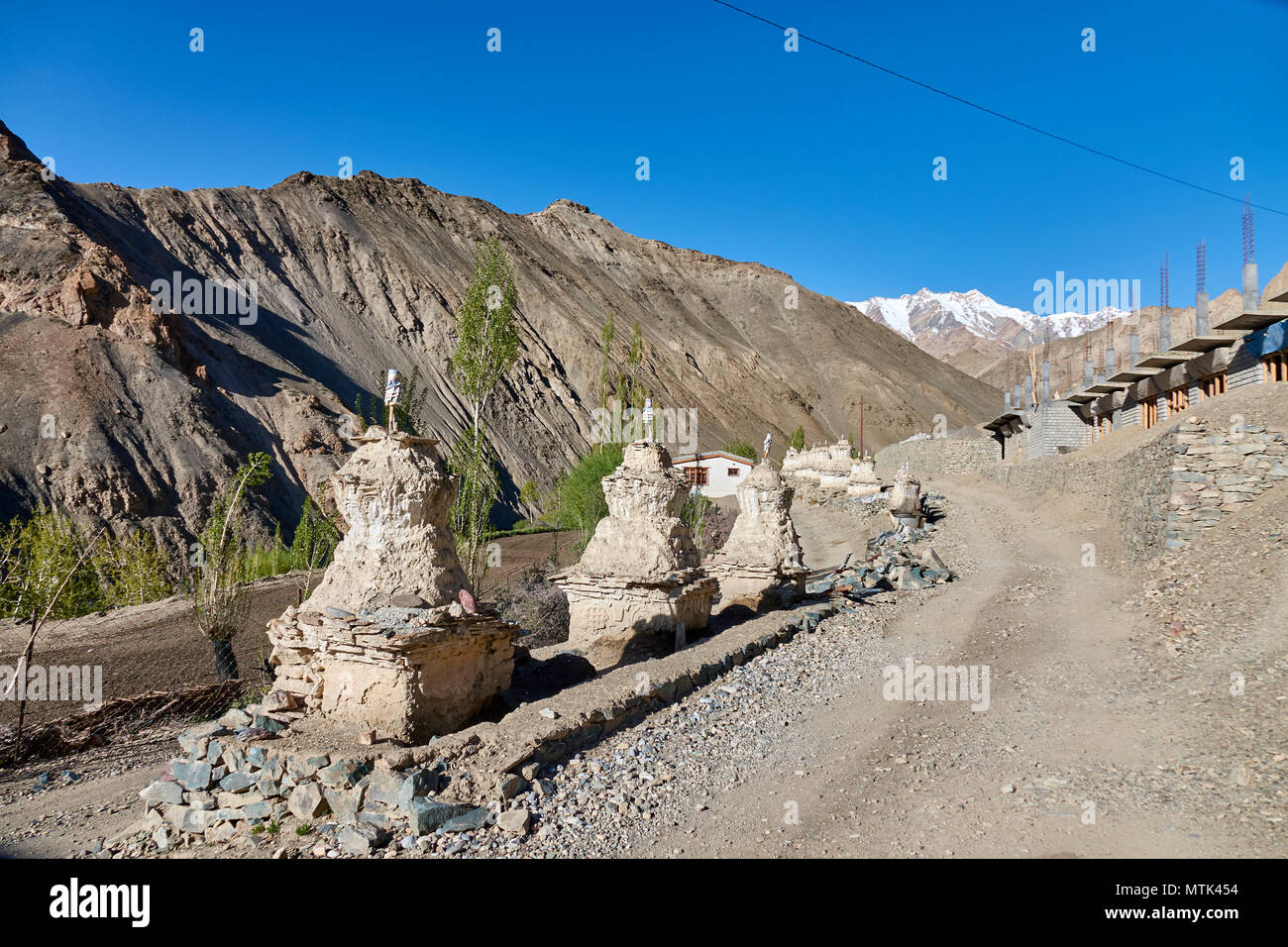 Lamuru district Ladakh Stock Photo