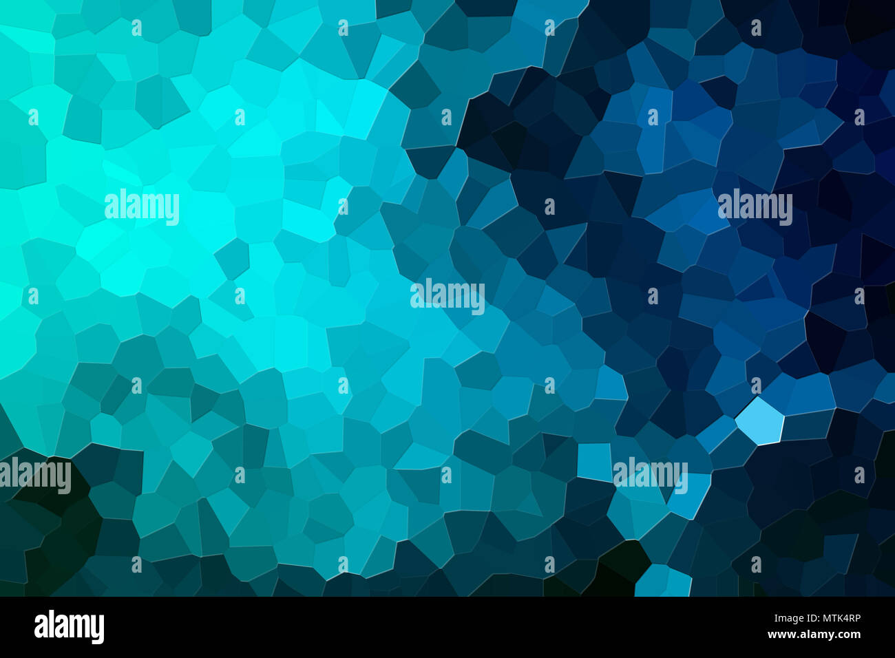 Abstract modern background with geometric pattern from various blue ...