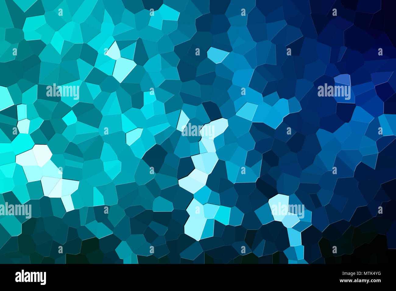 Abstract modern background with geometric pattern from various blue ...