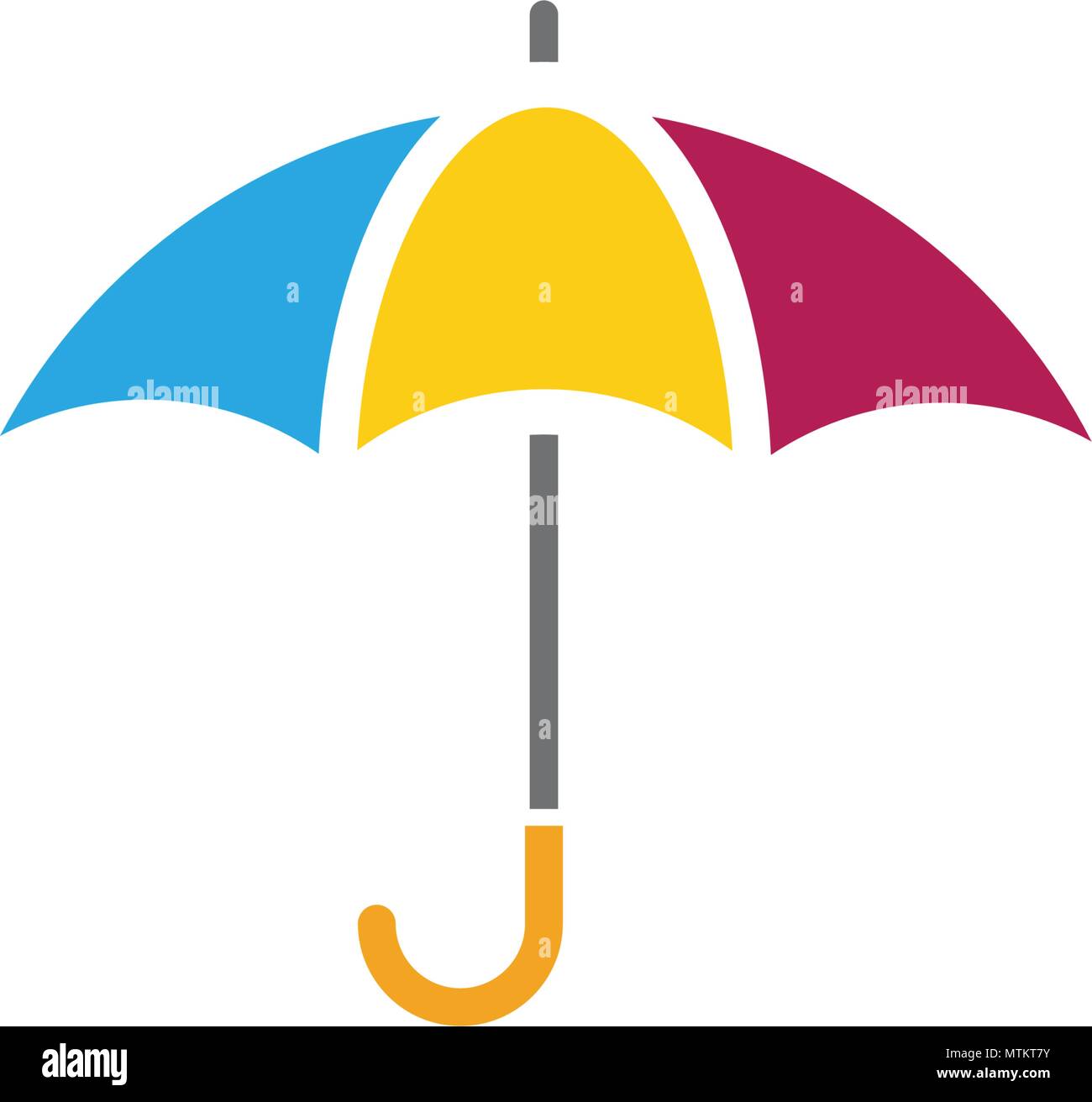 umbrella icon vector illustration logo template design Stock Vector ...