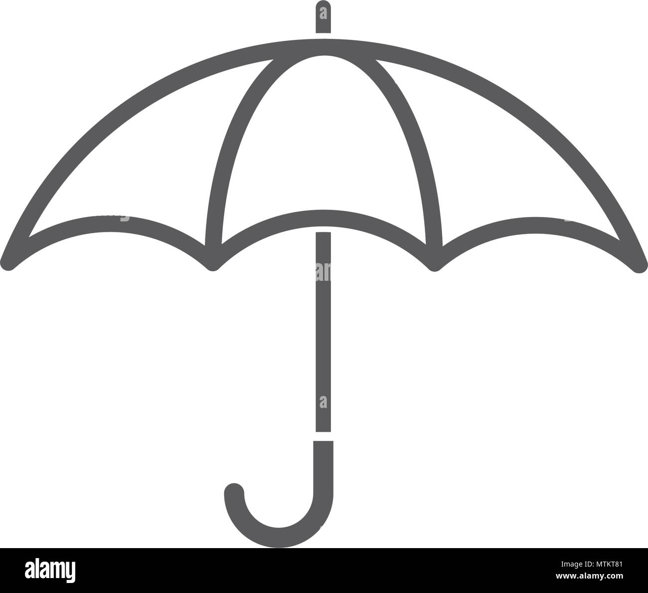 umbrella icon vector illustration logo template design Stock Vector