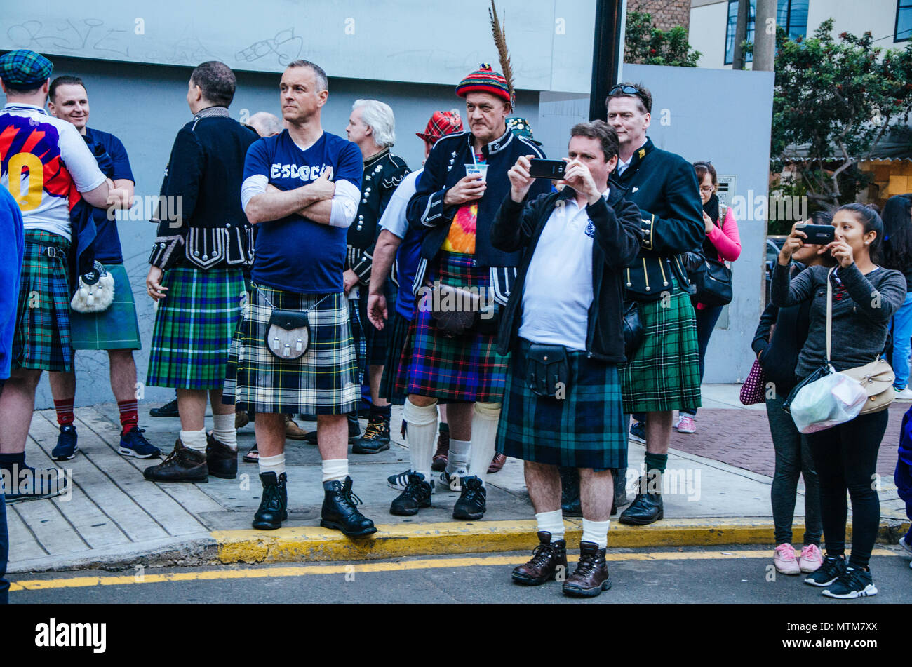 Peru scotland flag hi-res stock photography and images - Alamy