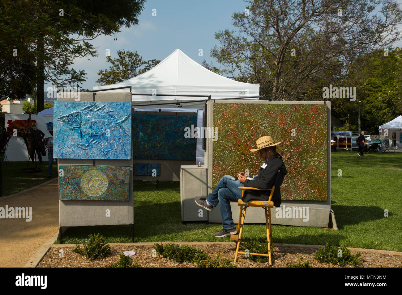 Beverly Hills Art Show, Beverly Gardens Park, Beverly Hills, Los