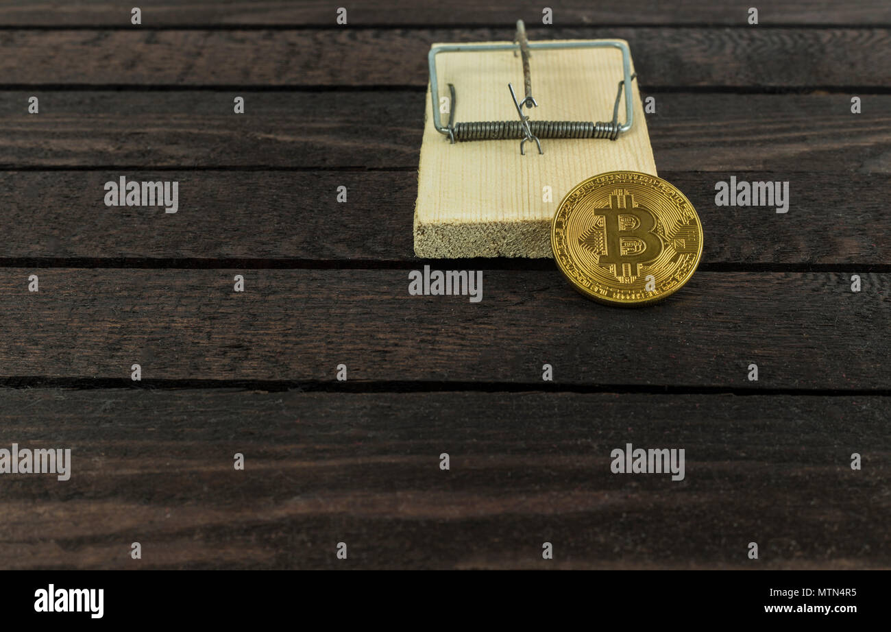 Bitcoin Bait Trapped bitcoin hi-res stock photography and images - Alamy