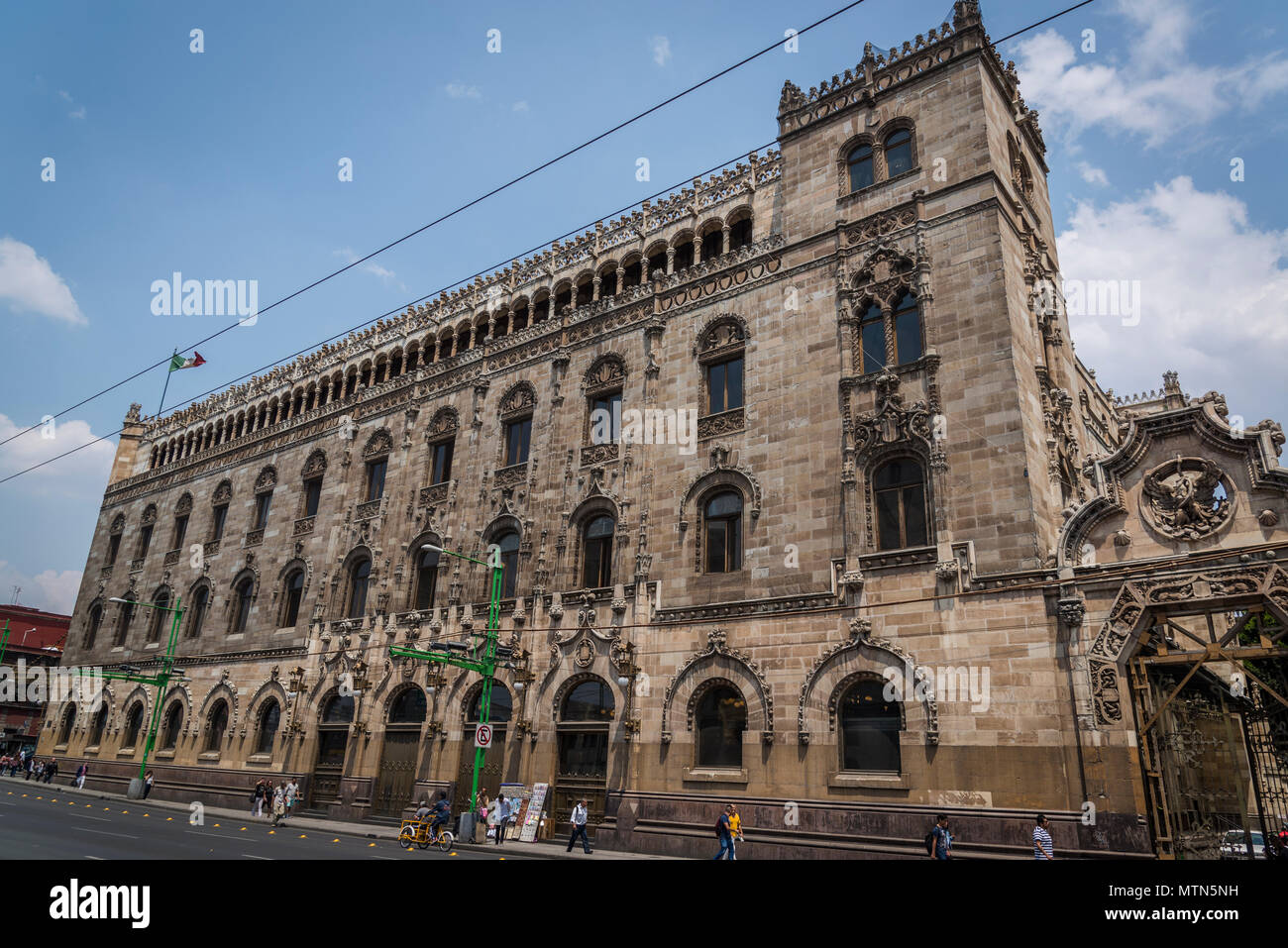 Postal Palace of Mexico City, also known as the 