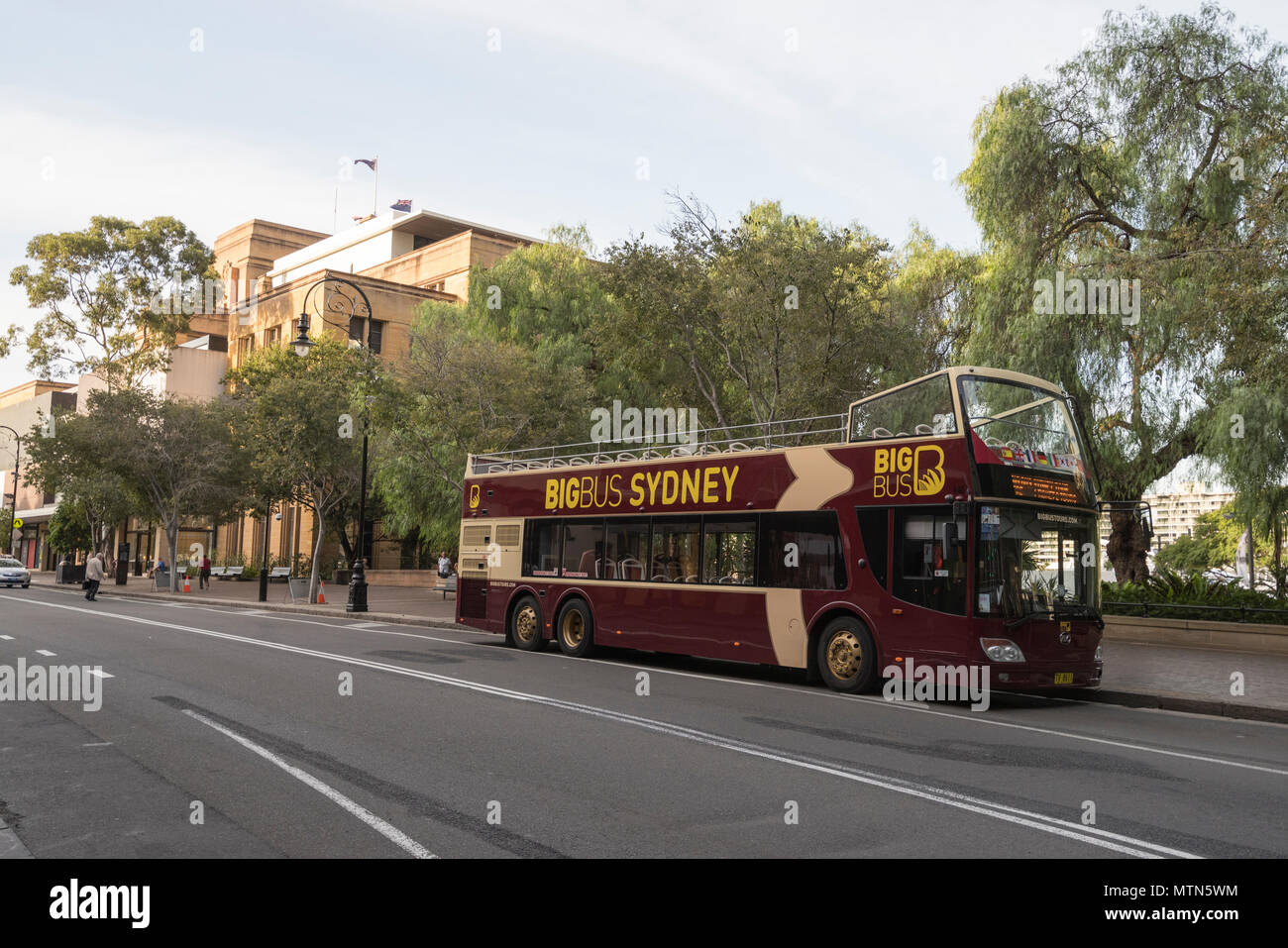 Big Bus Sydney Stock Photo