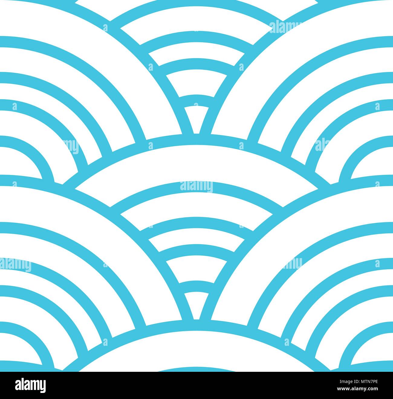 Seamless Abstract Wave Pattern illustration design Stock Vector Image ...