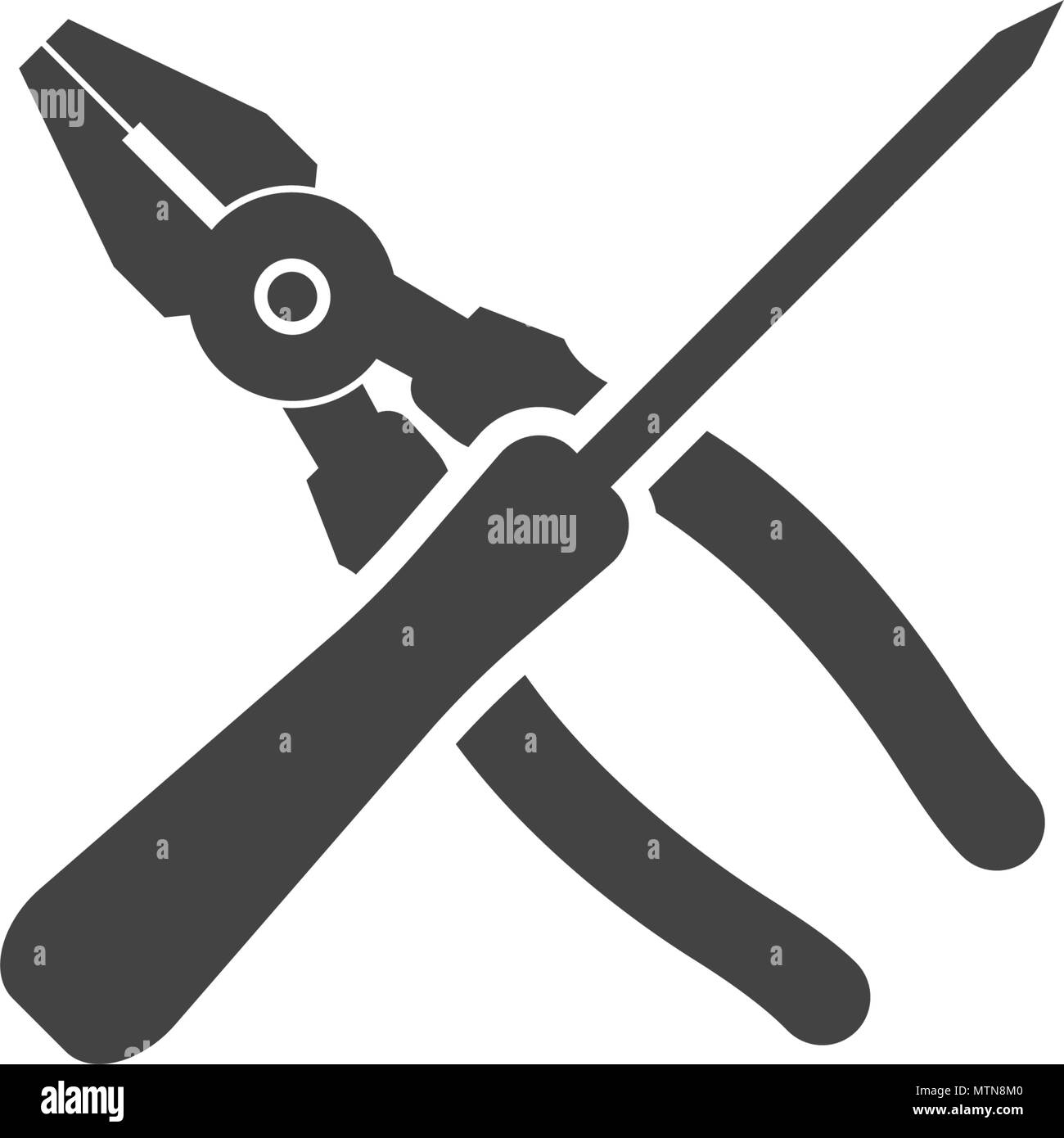 Service Tools vector icon illustration design template Stock Vector ...