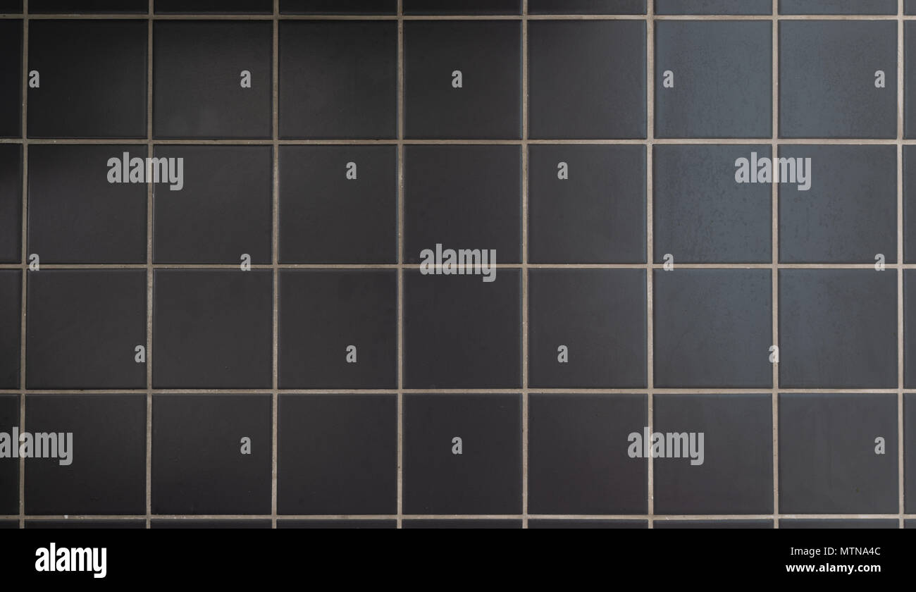 smoked color ceramic tiles Stock Photo