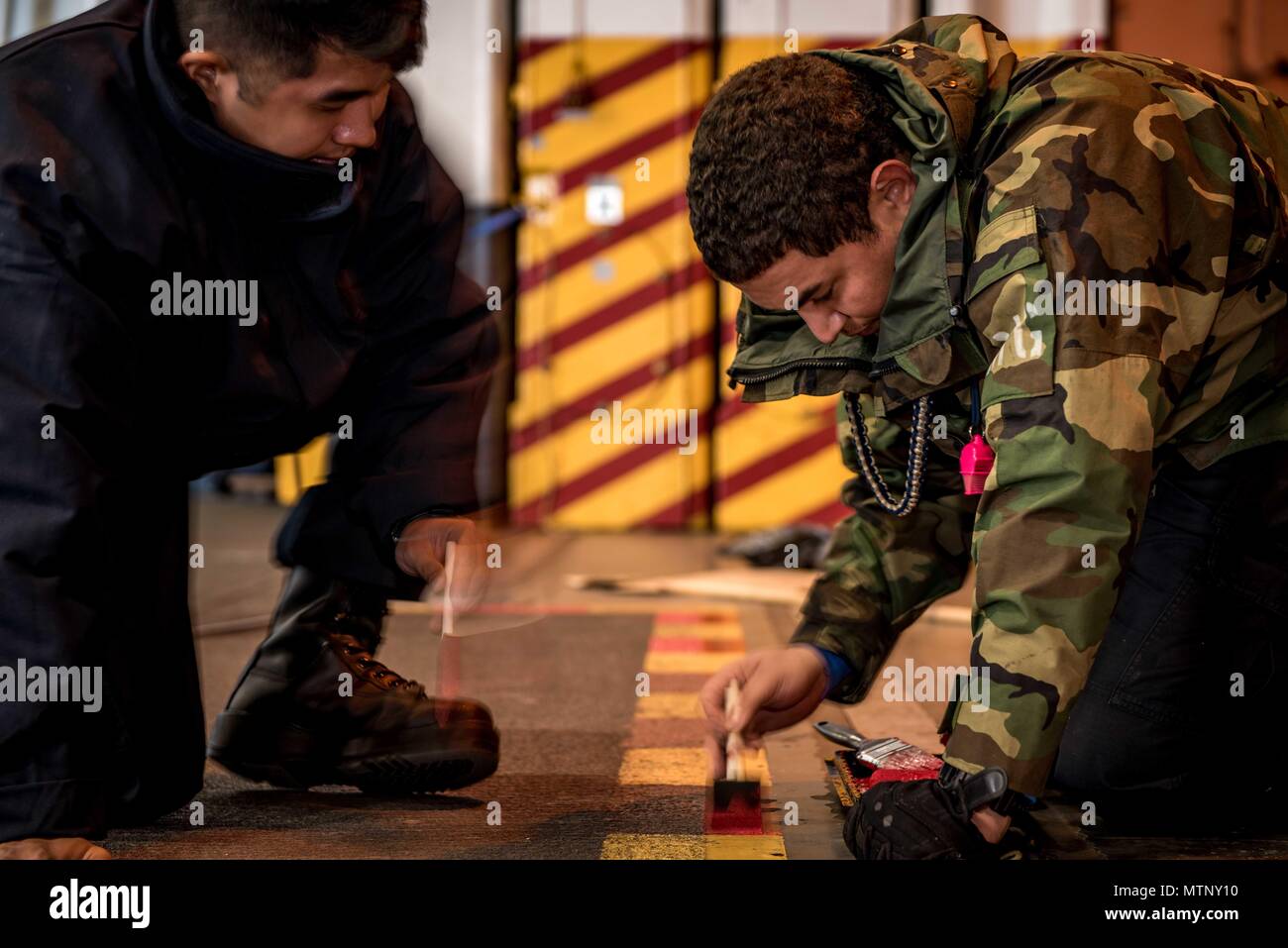 170113NTV230133 SAN DIEGO (Jan. 13, 2017) Aviation Boatswain’s Mate