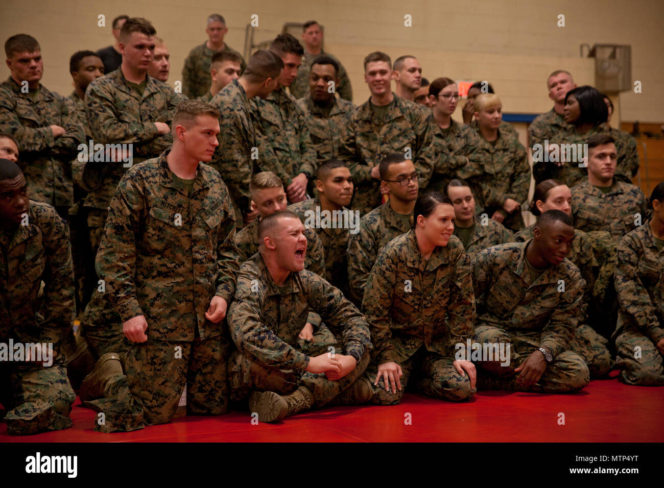 U.S. Marines assigned to Marine Corps Intelligence Schools, Navy and ...