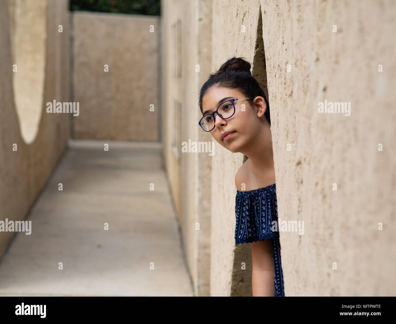 Cute teenage female in hi-res stock photography and images - Alamy