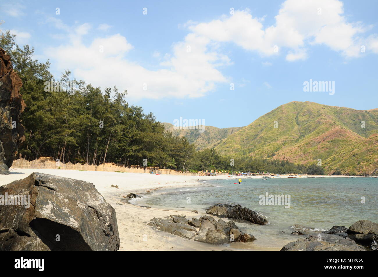 Anawangin Island, Zambales Philippines Stock Photo