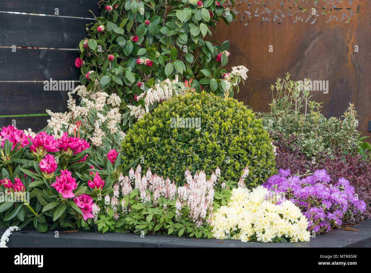 Raised flower beds hi-res stock photography and images - Alamy