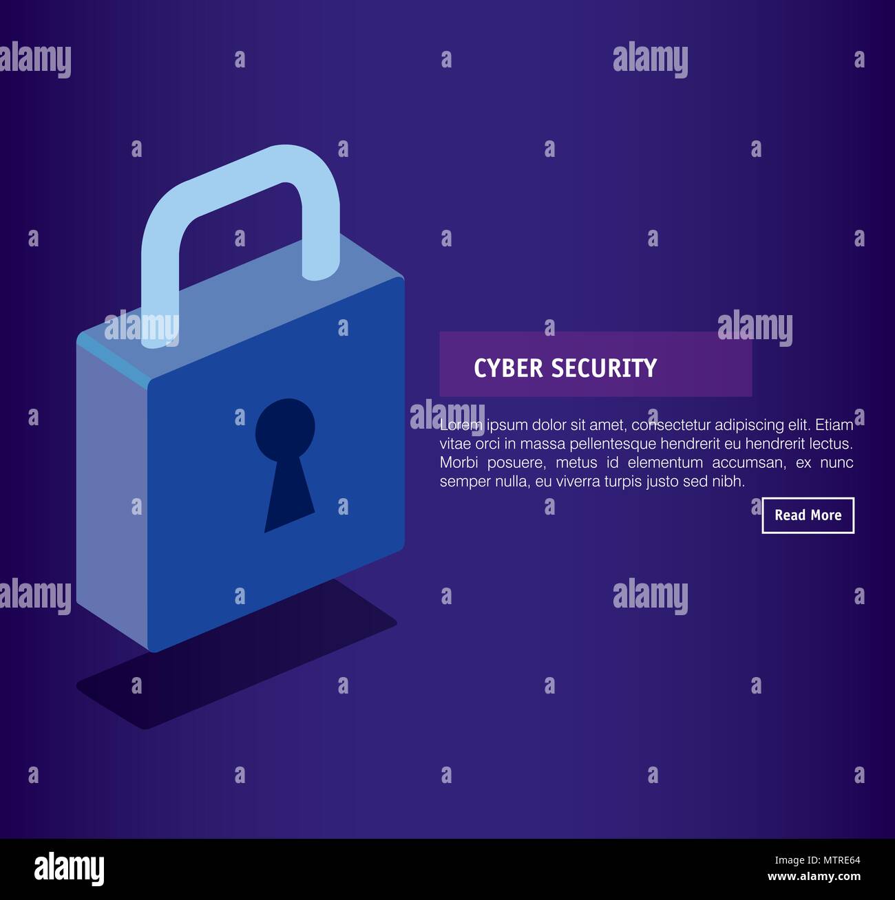 isometric padlock cyber security Stock Vector Image & Art - Alamy