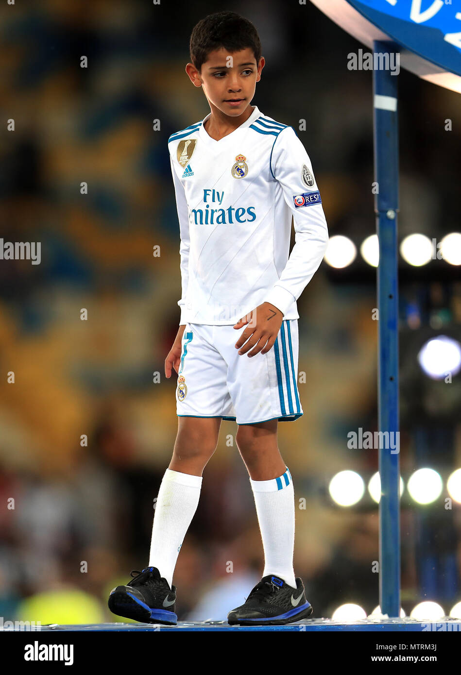 Real Madrid's Cristiano Ronaldo son Cristiano Ronaldo Jr Stock Photo - Alamy