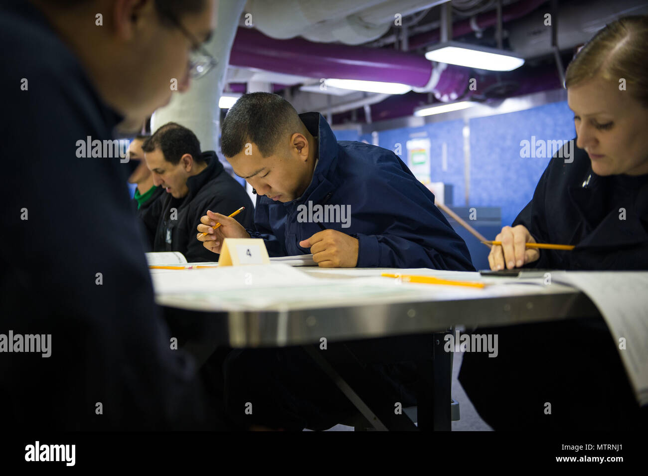 Michael Kwon 170119-VN584-103 PACIFIC OCEAN (Jan. 19, 2017) Aviation Boatswain’s ...