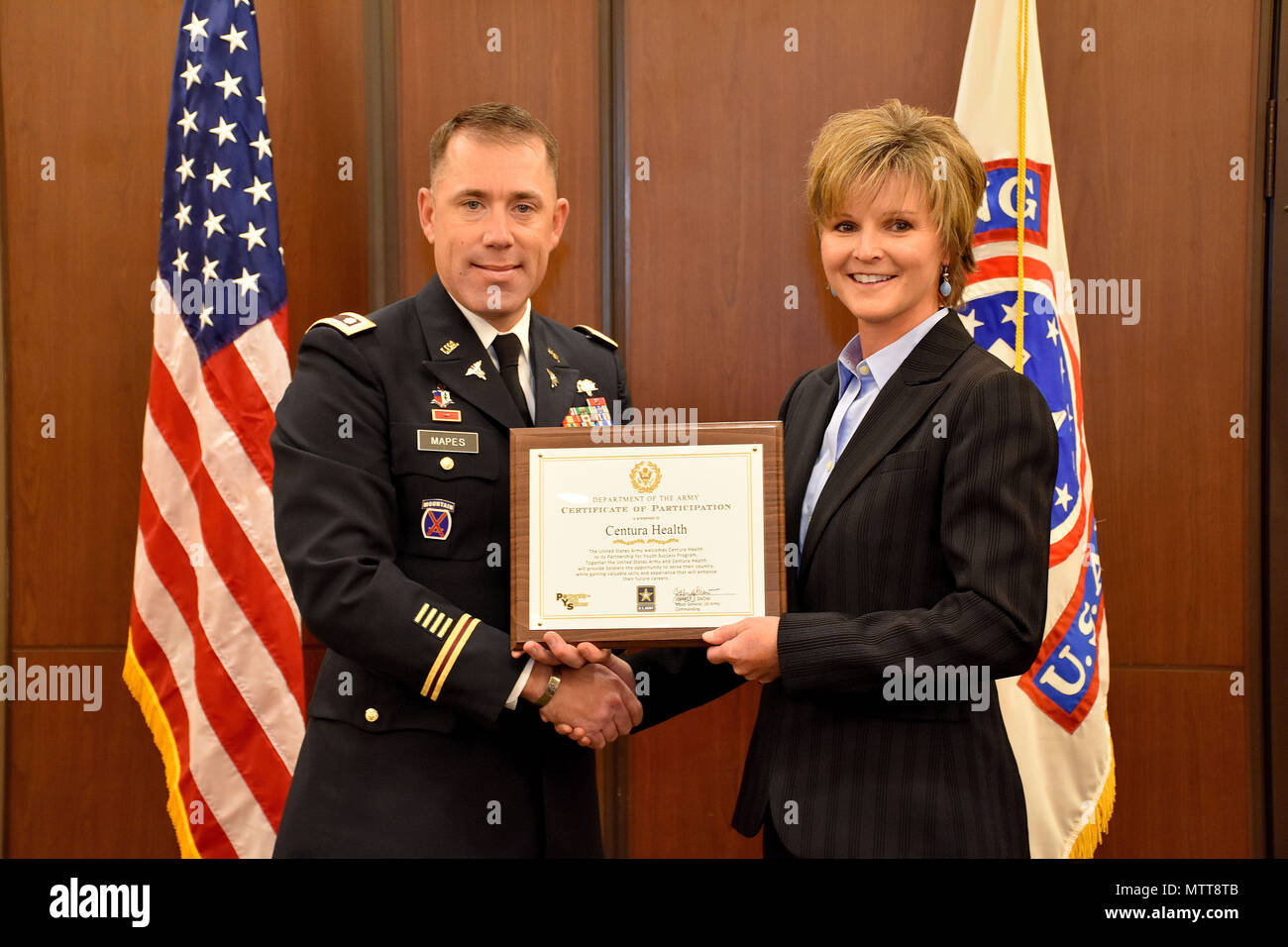 6th Medical Recruiting Battalion Commander, Lt. Col. Matthew Mapes