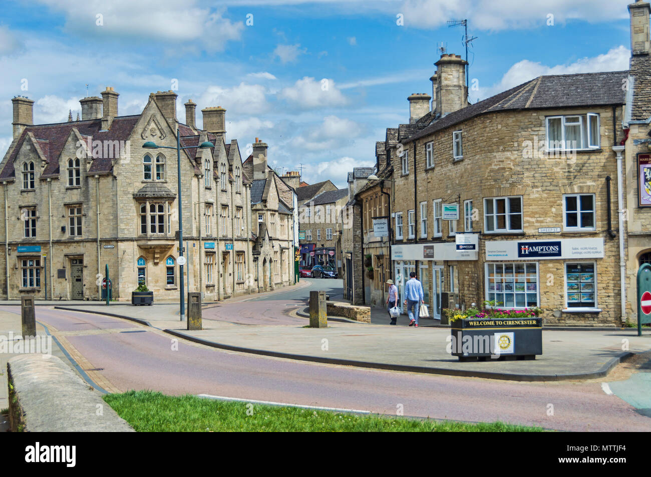 Cirencester;  Gloucestershire; UK; England Stock Photo