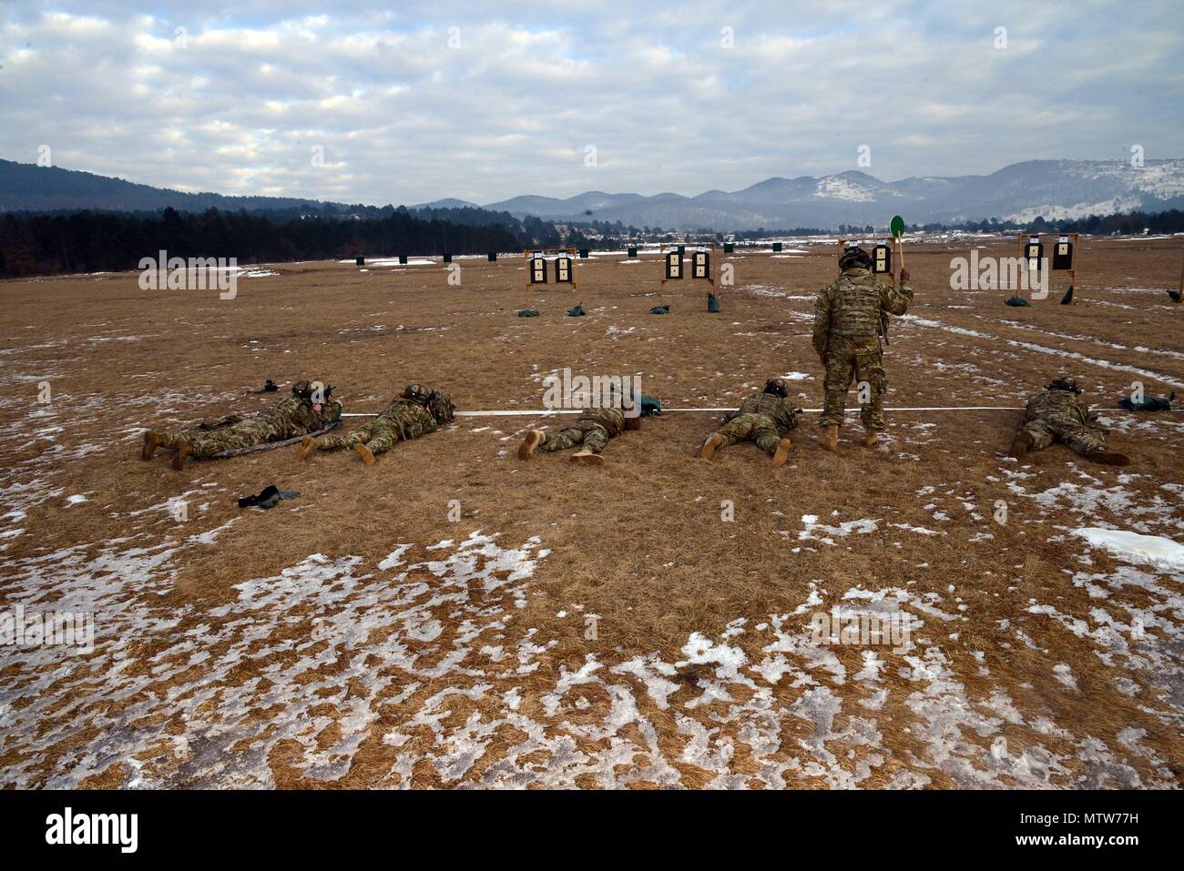 Paratroopers from the 173rd Brigade Support Battalion, 173rd Airborne ...