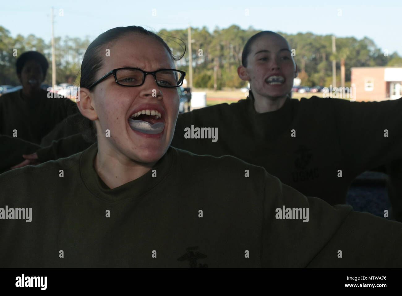Kaitlin Riddle U.S. Marine Corps Rct. Kaitlin Riddle with platoon 4012, O. Co., 4th ...