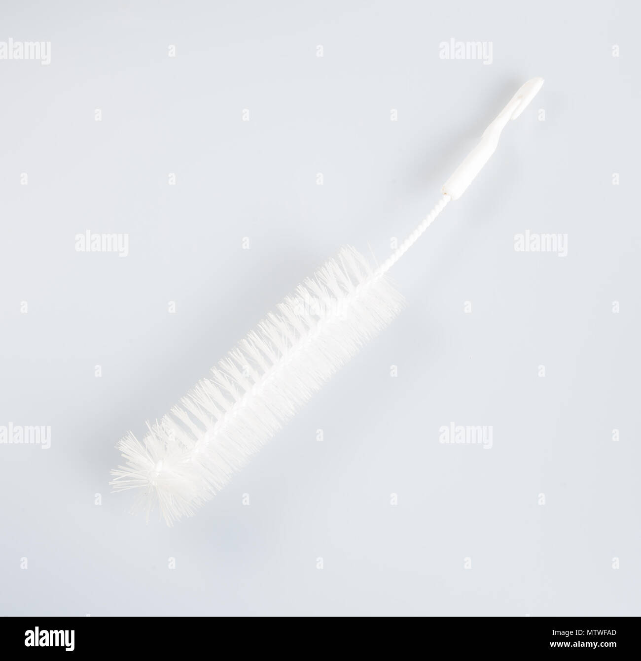 brush or brush for bottles on a background Stock Photo