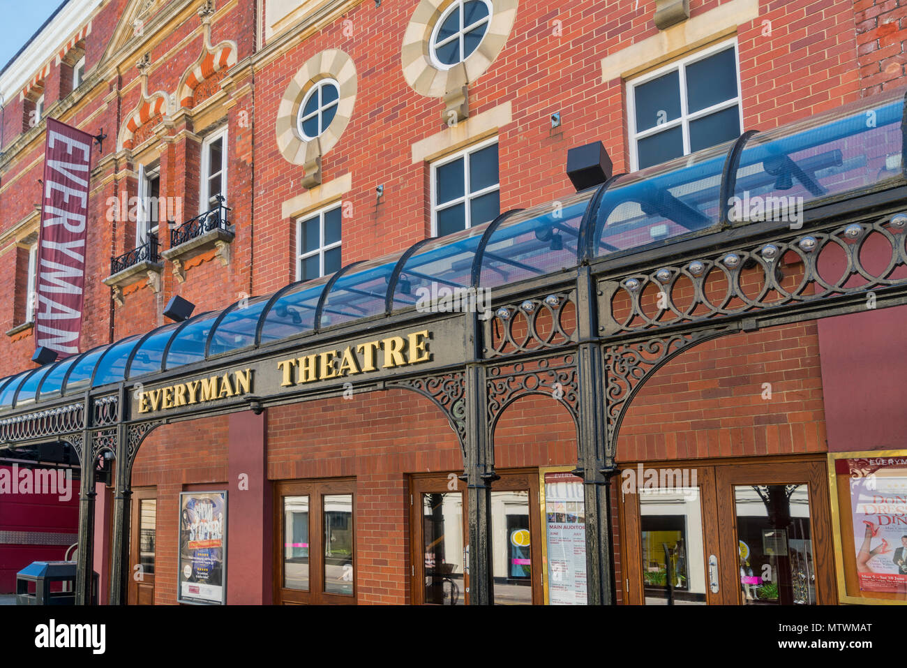 Cheltenham Everyman Theatre facade, Gloucestershire, England UK Stock