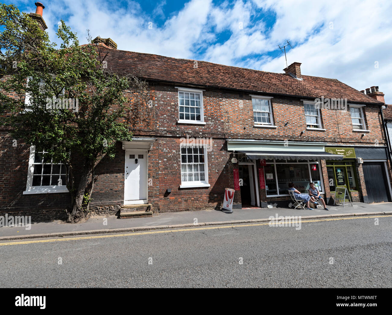 Cafe Toria and Sandwich Bar in Missenden Stock Photo