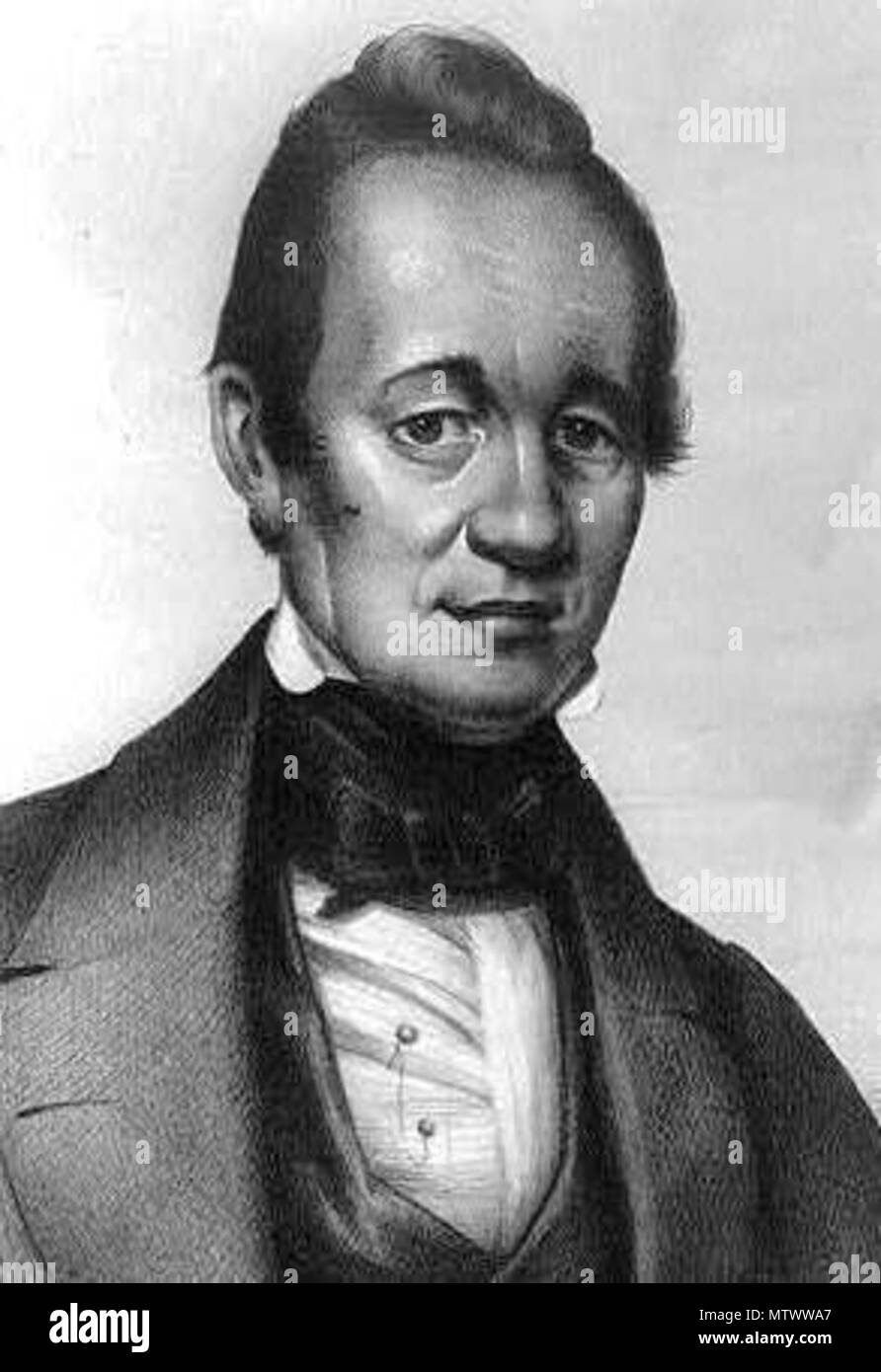 . English: Henry Augustus Muhlenberg, US Representative from Pennsylvania . 19th century - Muhlenberg died in 1854. Unknown 432 HenryAugustusMuhlenberg Stock Photo