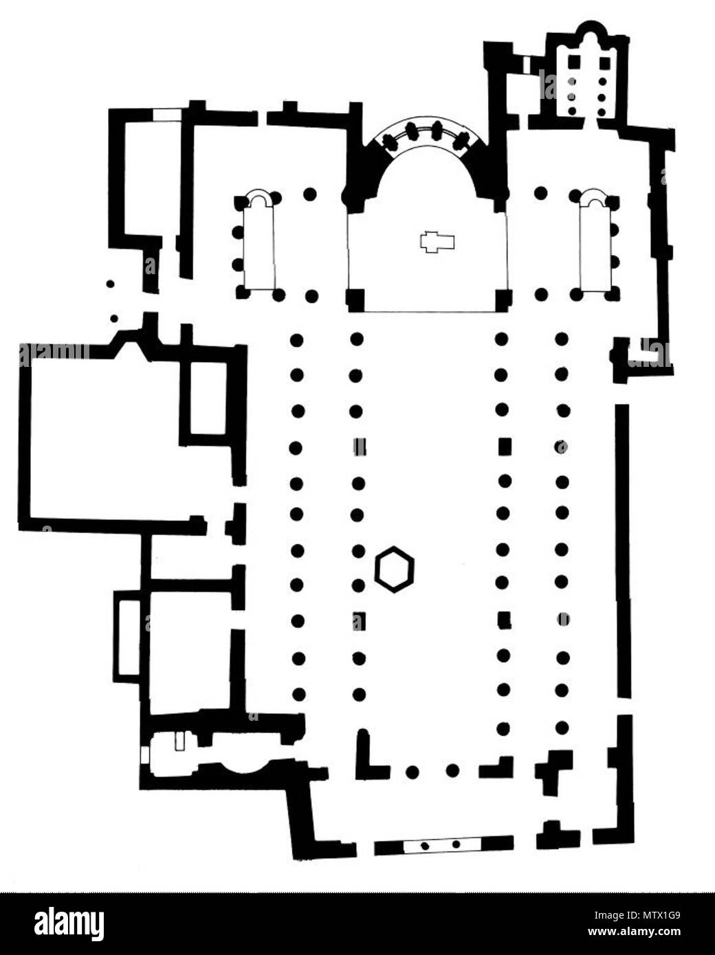 . plan of the Church of Saint Demetrius . 1910. W.S. George 534 S ...