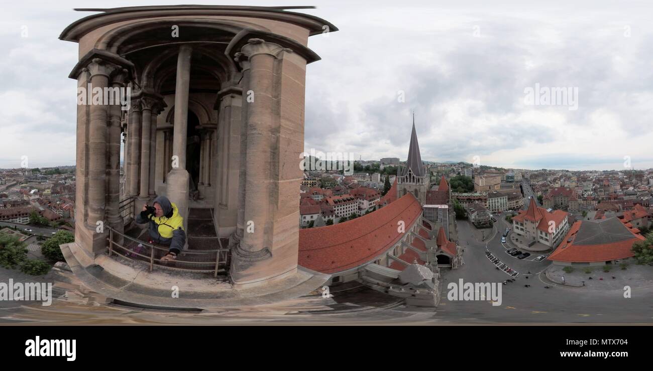 360 vr panorama city hi-res stock photography and images - Alamy