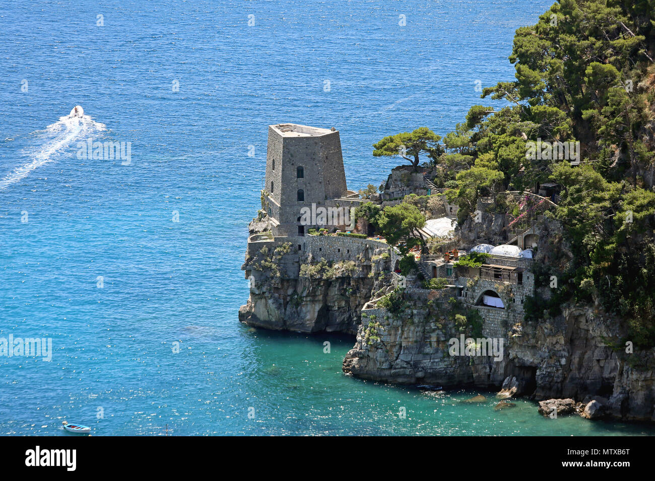 Amalfi Coast TORRE DI GRADO VILLA WITH PRIVATE SEA ACCESS FOR SALE A