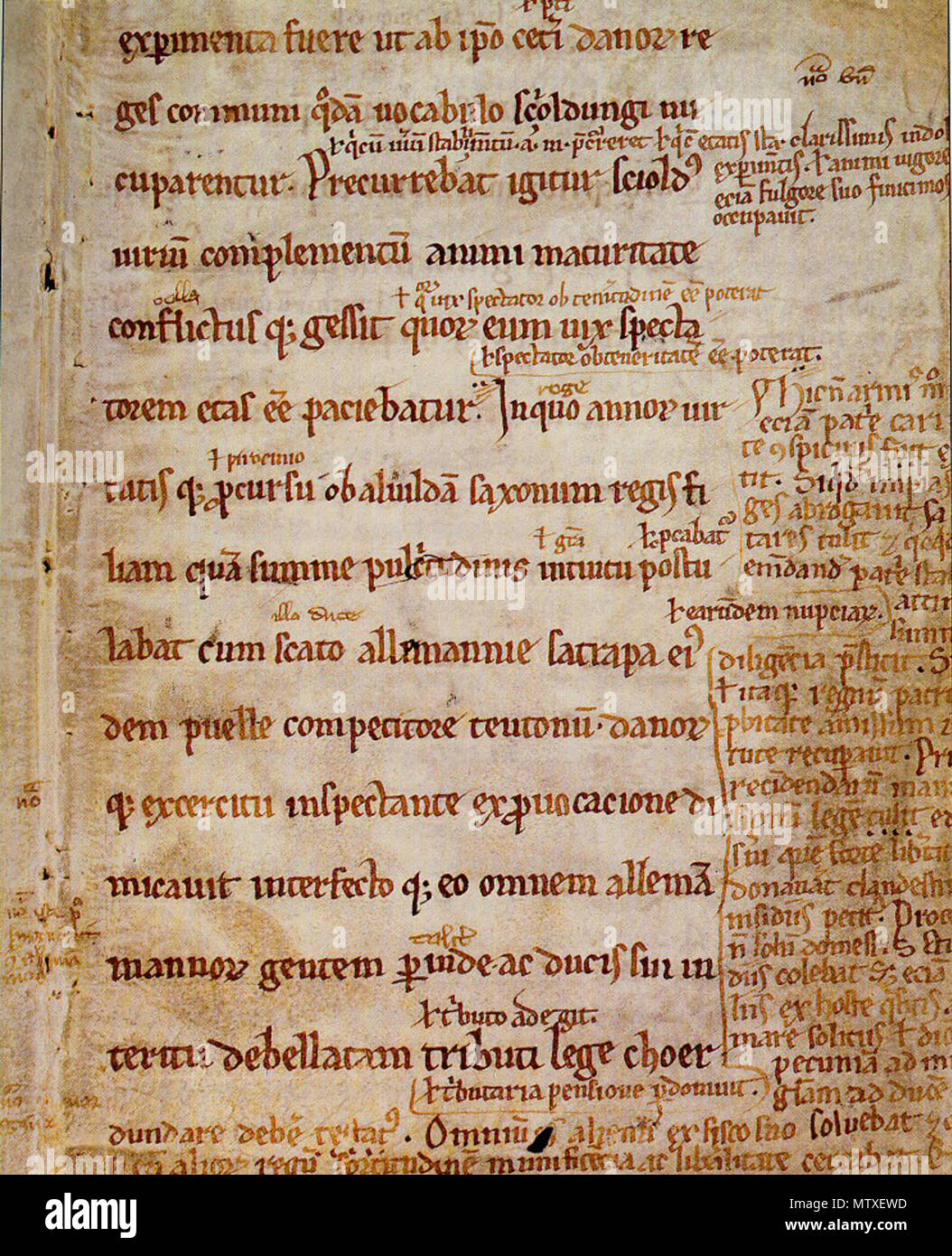 Saxon Text Buff Saxon text hi-res stock photography and images - Alamy