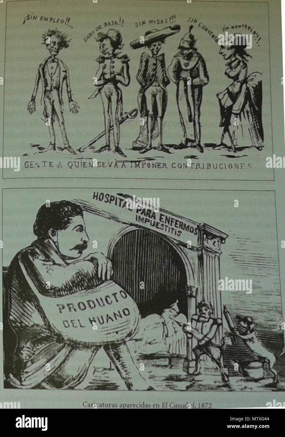 Cómo Se Dice En Inglés Biblioteca English: Caricaturas sobre la crisis fiscal peruana en 1872. Sobre la  caricatura inferior dice Biblioteca Nacional del Perú: 'Caricatura  publicada en el diario El Cascabel en 1872, donde se observa al