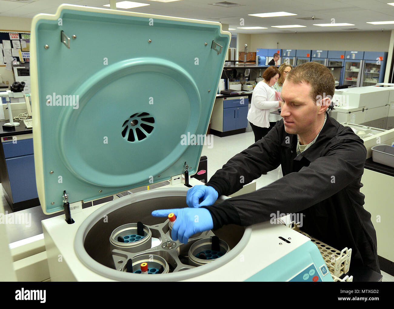 U.S. Air Force Staff Sgt. Christopher Fultz, with the 55th Medical