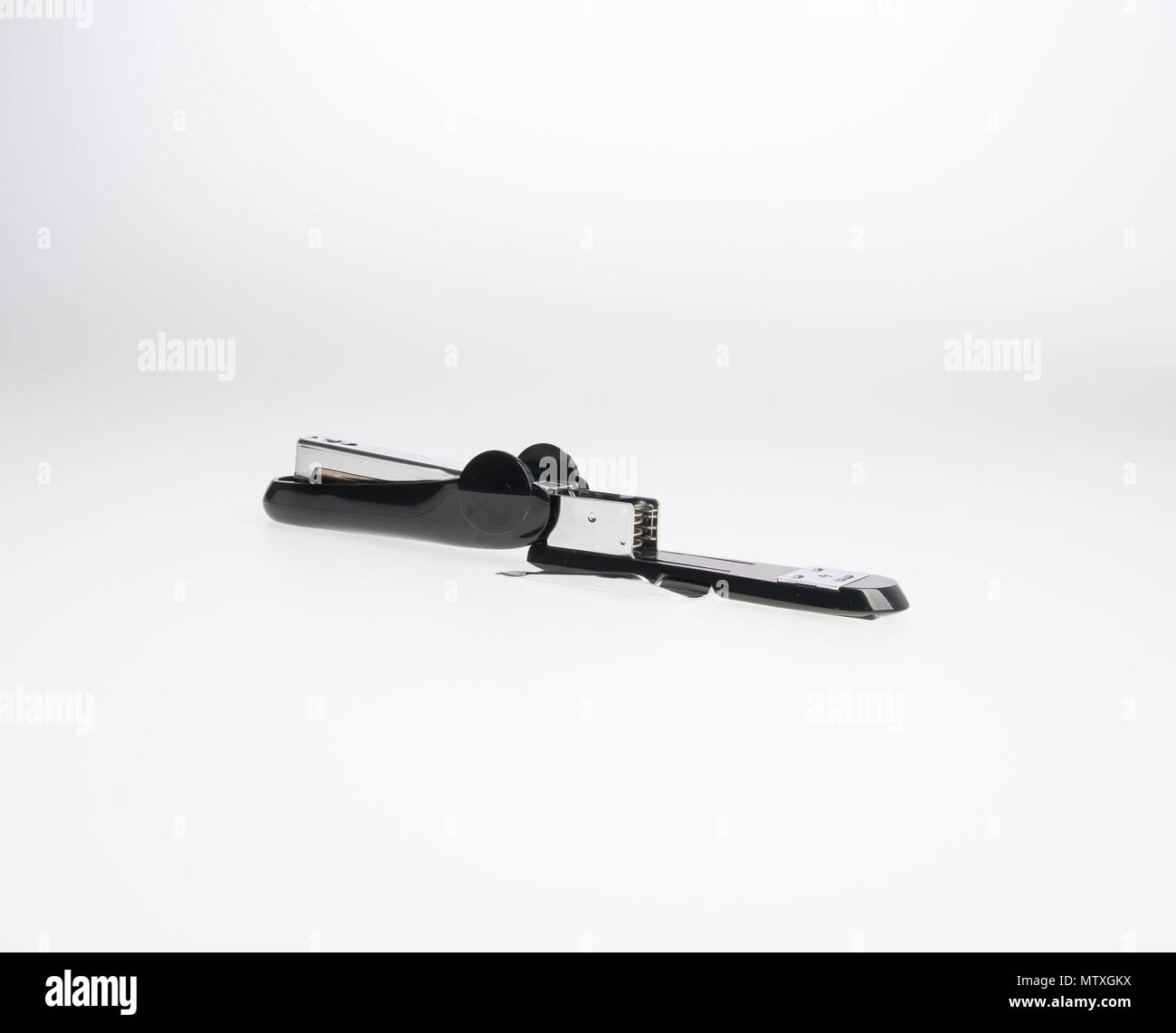 stapler or paper stapler on a background Stock Photo