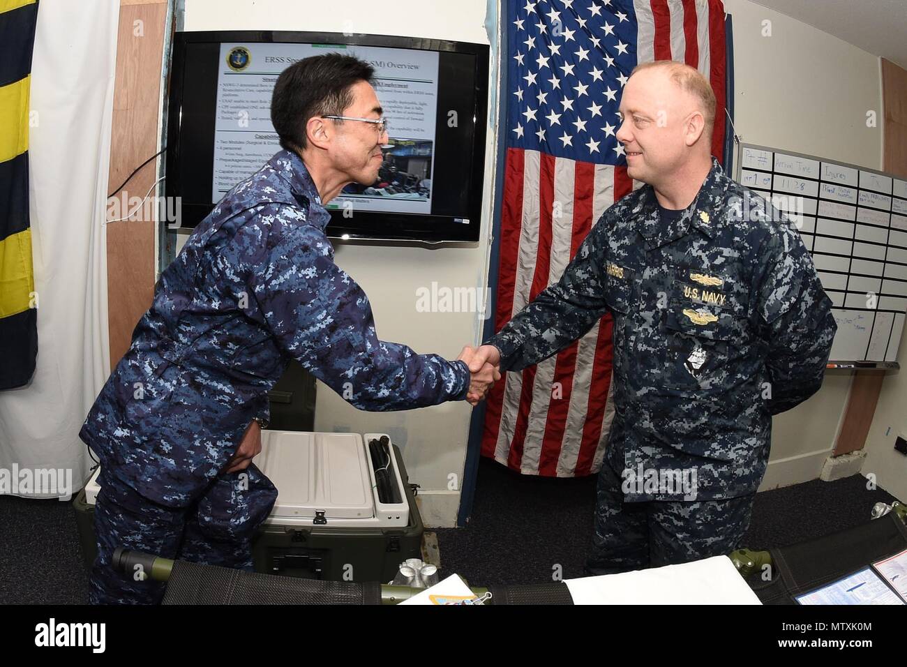 Cmdr shawn harris hires stock photography and images Alamy