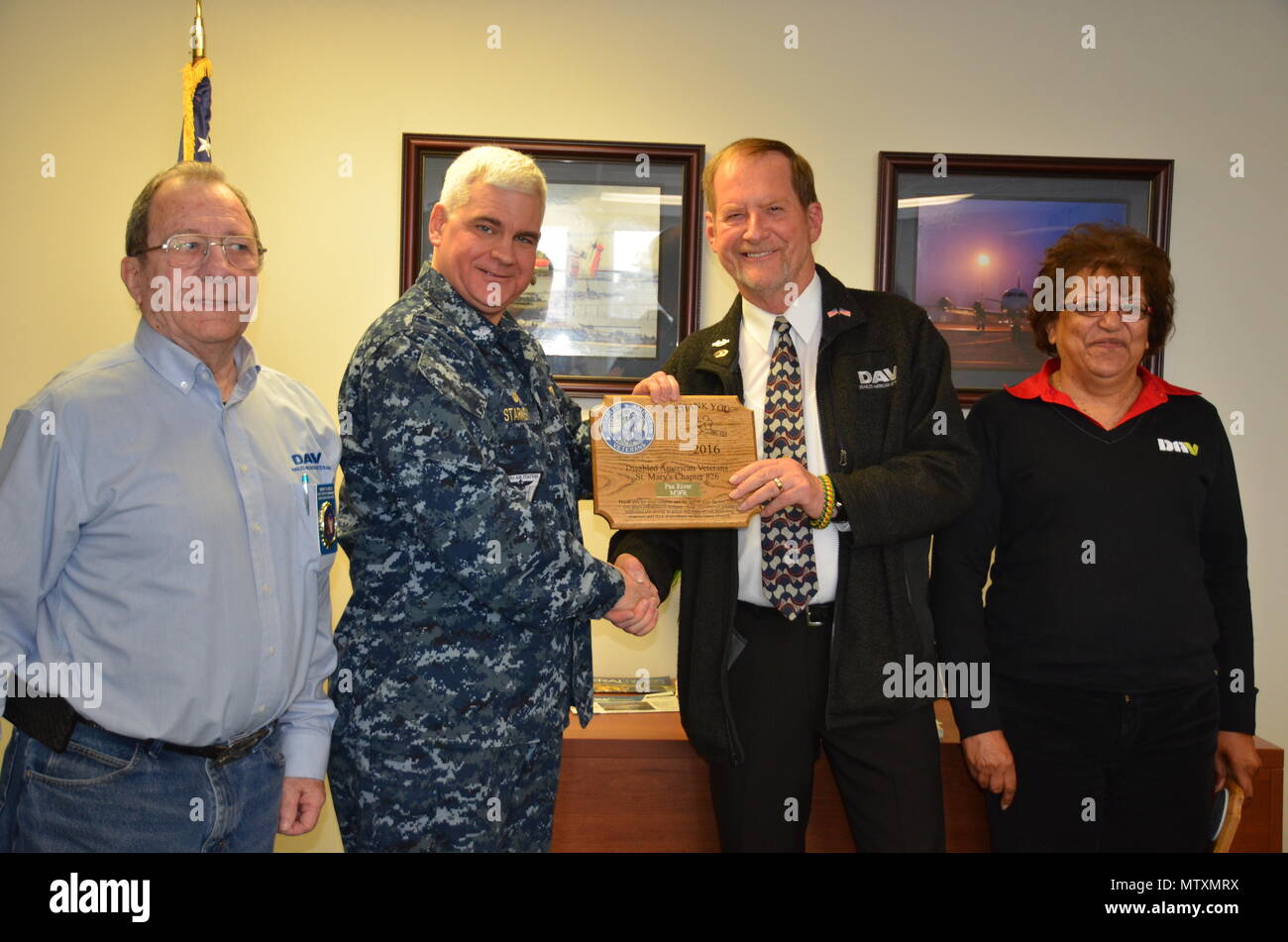 PATUXENT RIVER, Maryland (Jan. 30, 2017) From left, Robert Boles