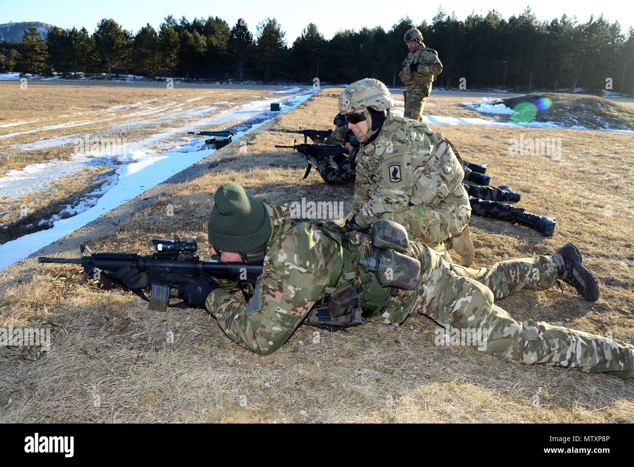 Paratroopers from the 173rd Brigade Support Battalion and 173rd ...