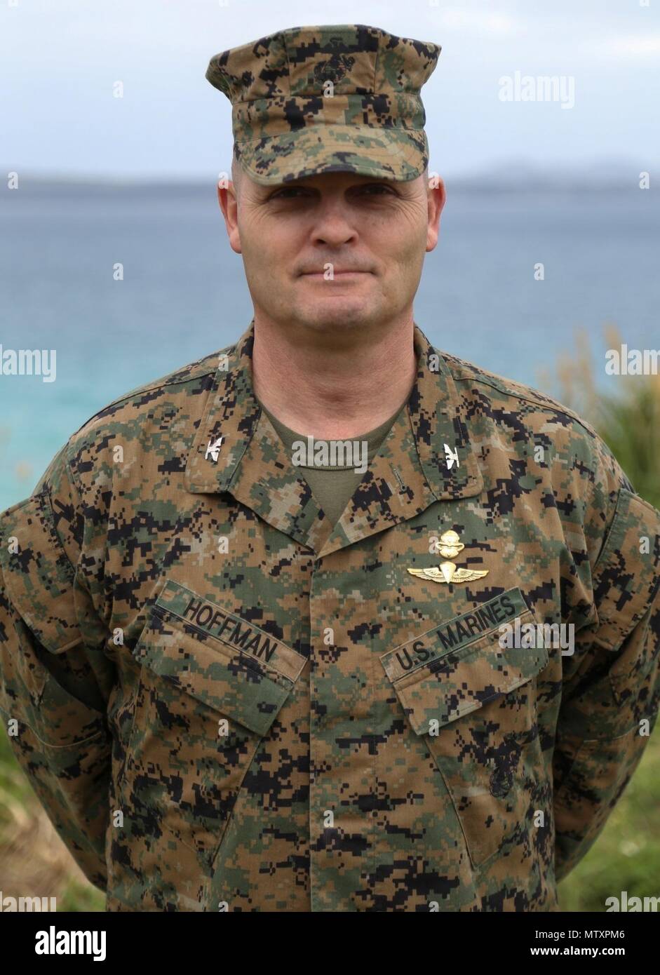 Col. Randall S. Hoffman, the III Marine Expeditionary Force G-35 future ...