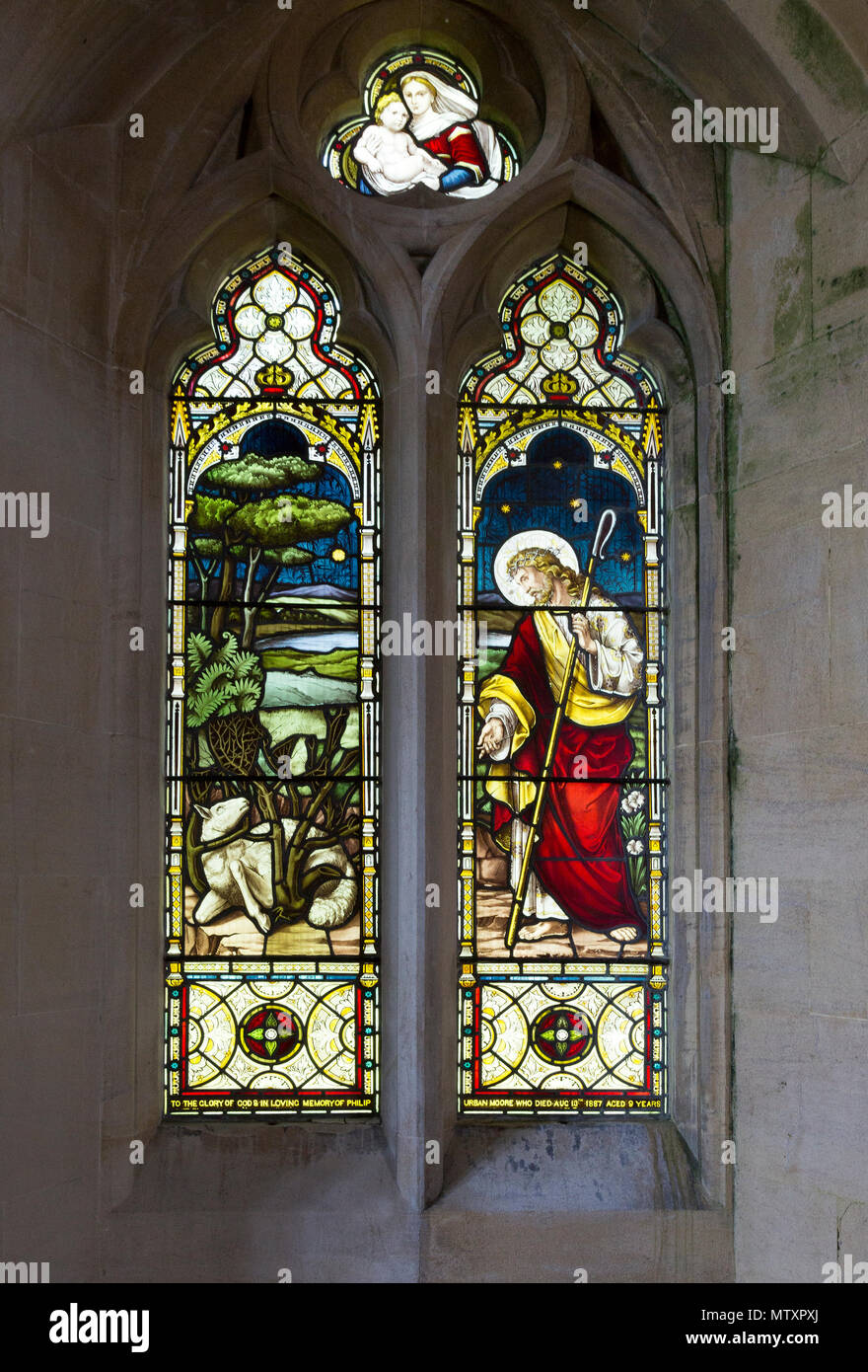 Village parish church of Saint Mary, Kingston Deverill, Somerset
