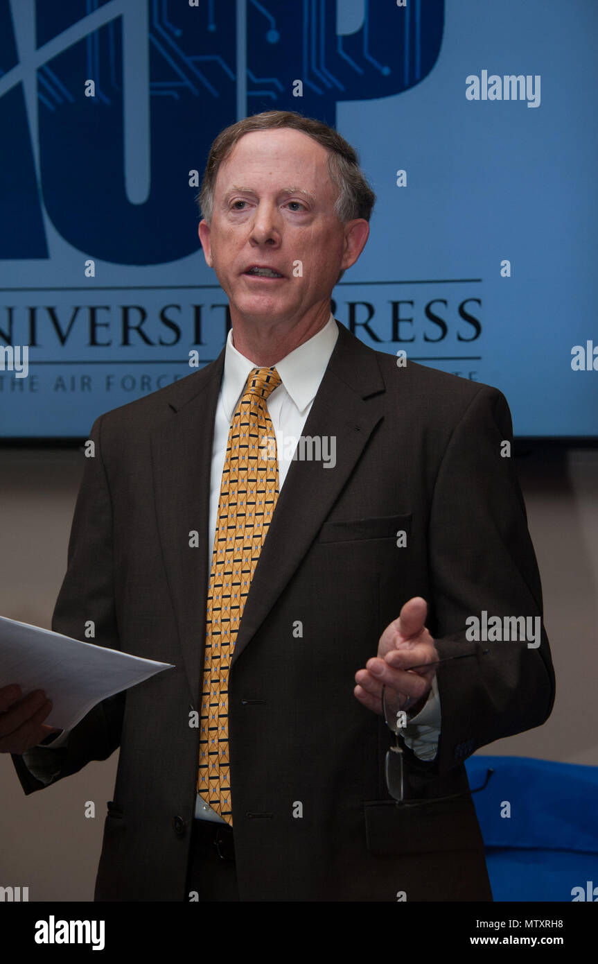 Maxwell AFB, Ala. Dr. Anthony Gould officially opens Air University's