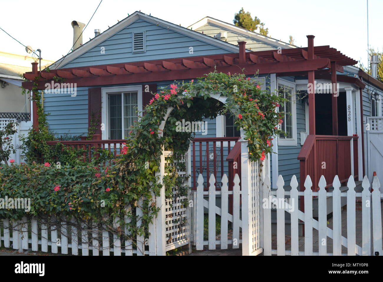 a house in Berkeley Stock Photo Alamy
