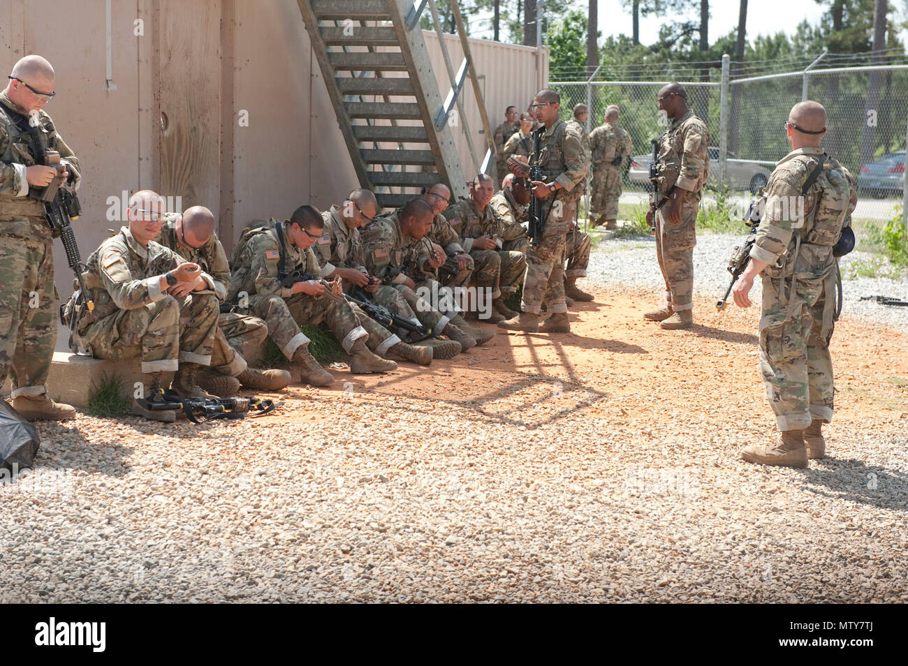 (FORT BENNING, Ga.) U.S. Army Infantry soldiersintraining assigned