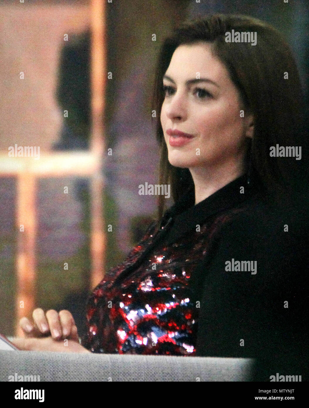 New York, NY, USA. 31st May, 2018. Anne Hathaway at NBC's Today Show