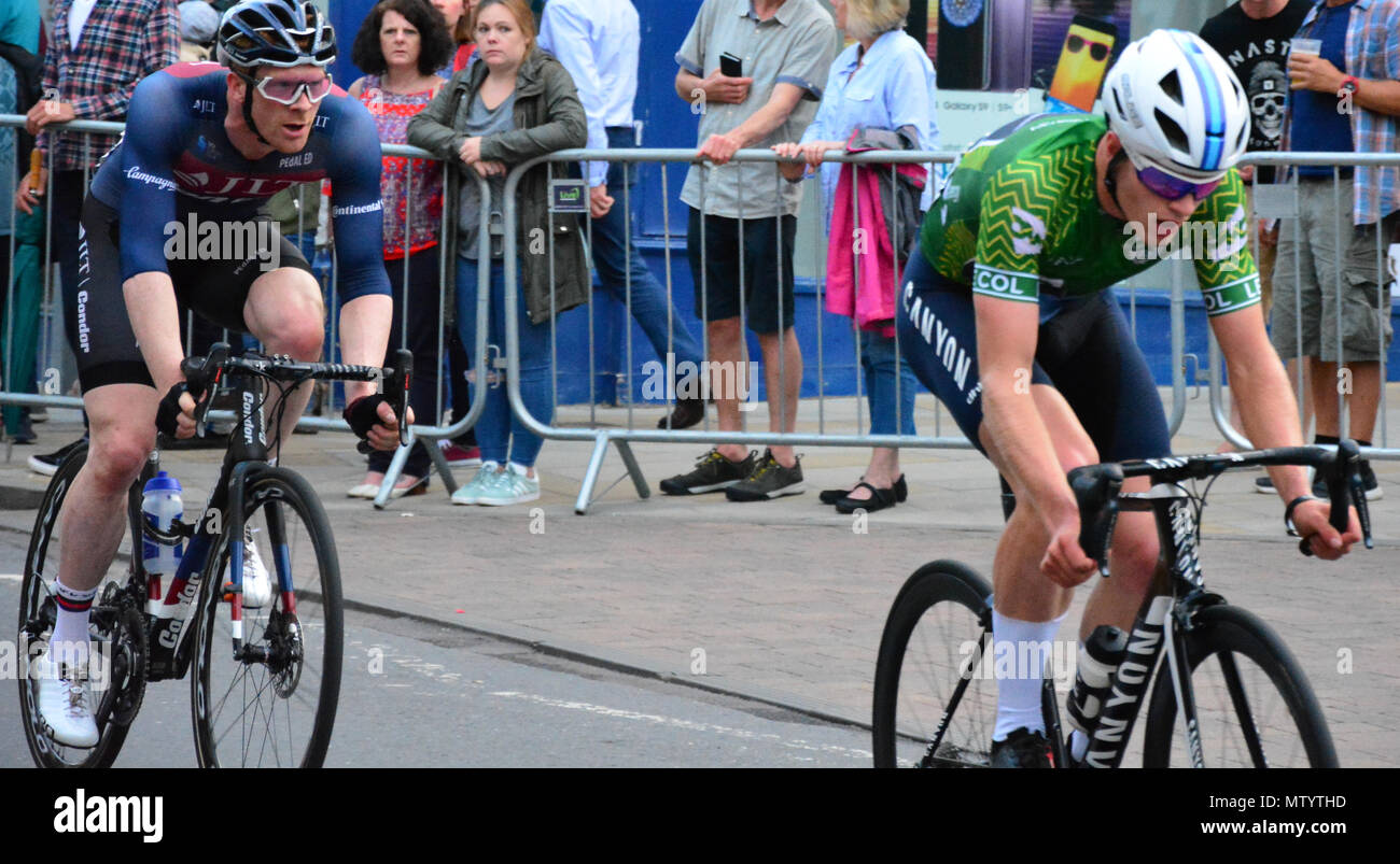 Salisbury, Wiltshire, UK. 31st May 2018. 2018 OVO Energy Tour Series Grand Final. Credit: JWO/Alamy Live News Stock Photo