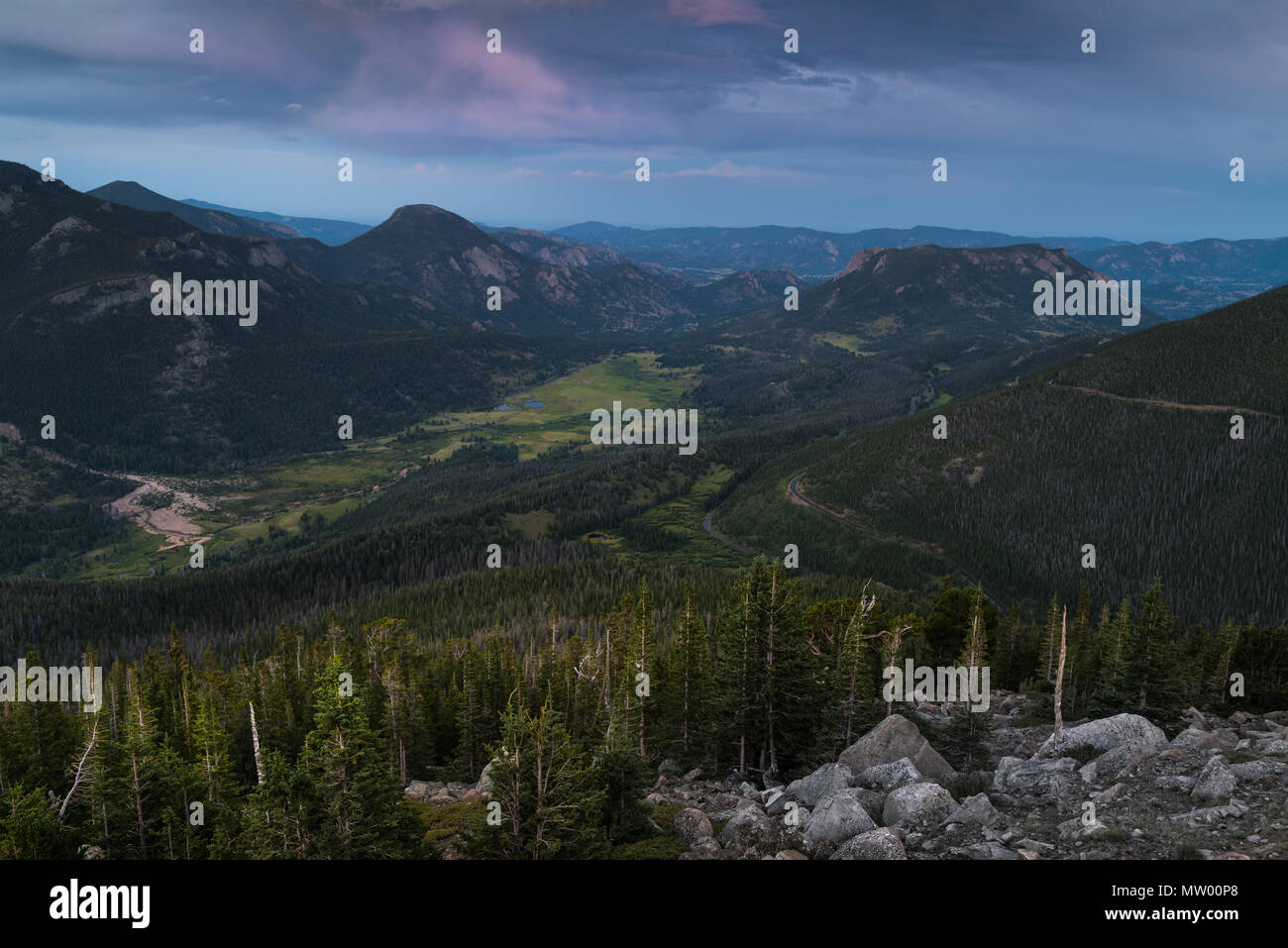 Rocky Mountains National Park, Colorado, United States Stock Photo - Alamy